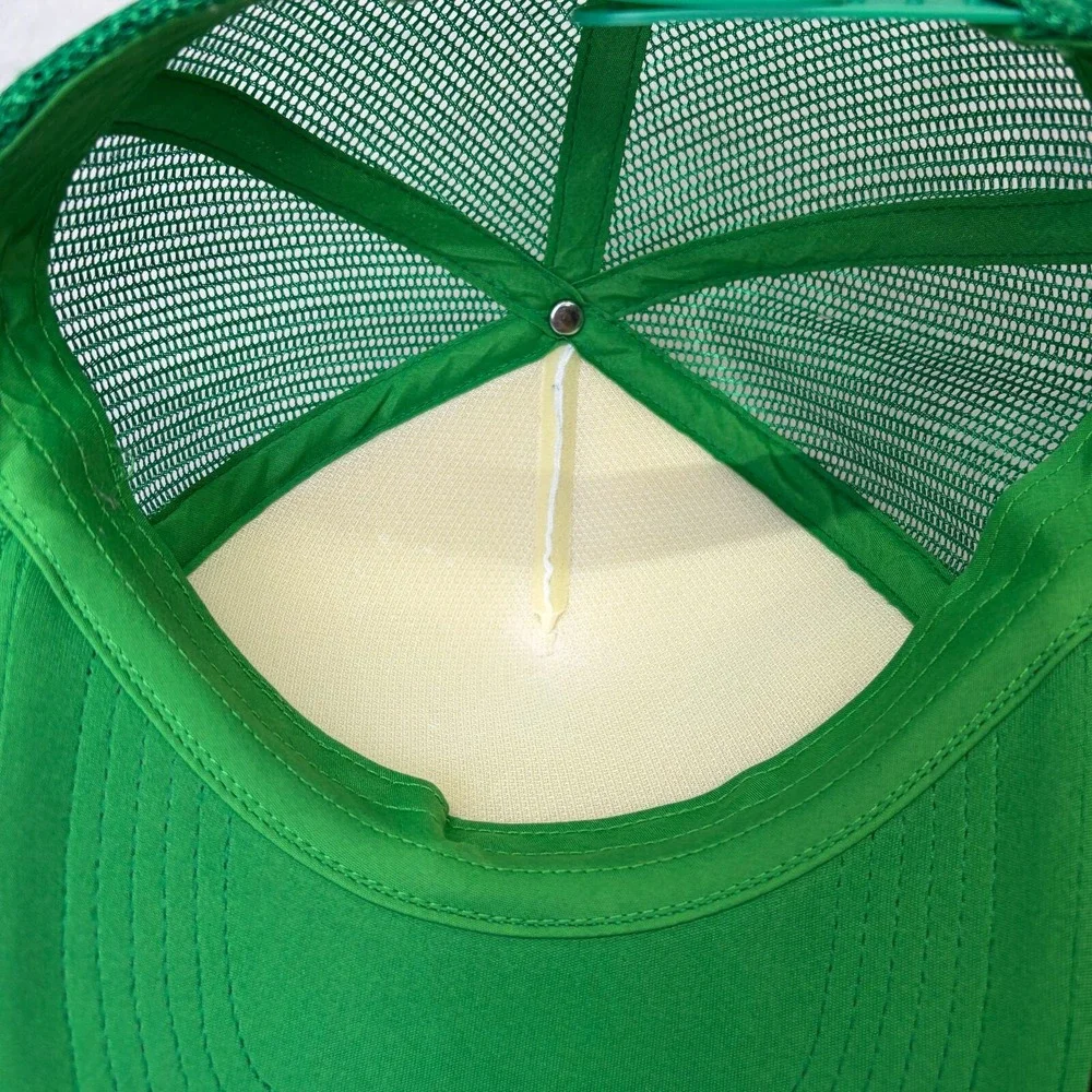Unbranded Trucker Hat Birdie Bootcamp Golf Mens OSFM Green Mesh Snapback